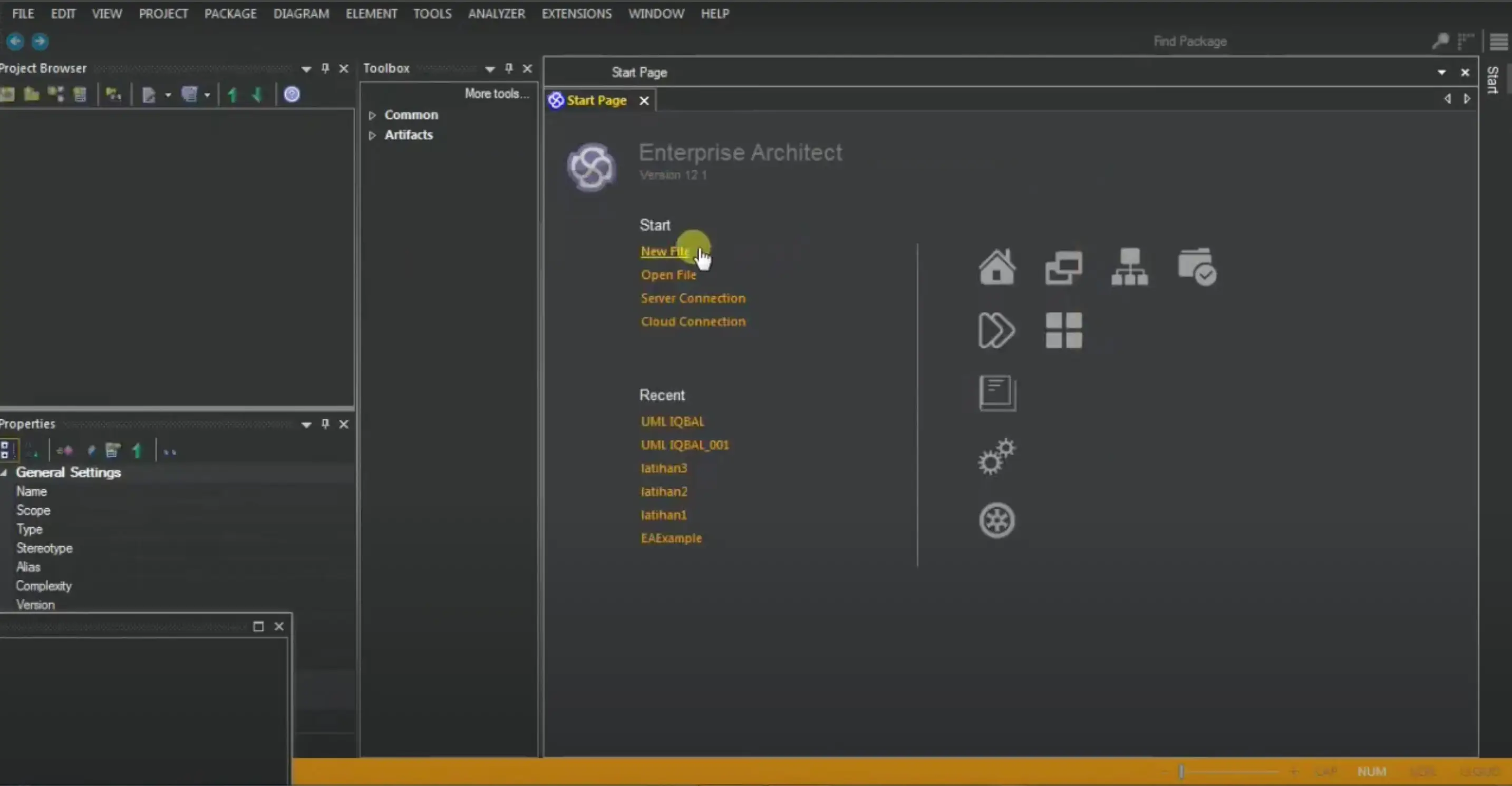 Tahapan membuat use case diagram di Enterprise Architect